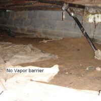 no vapor barrier