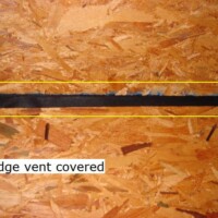 covered ridge vent